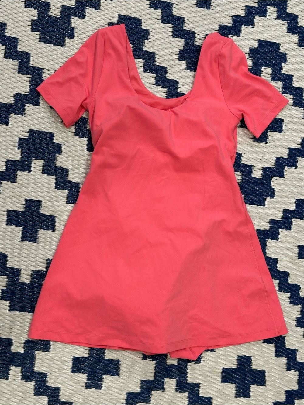 Lululemon Women's Align Short-Sleeve Dress Sakura Pink
